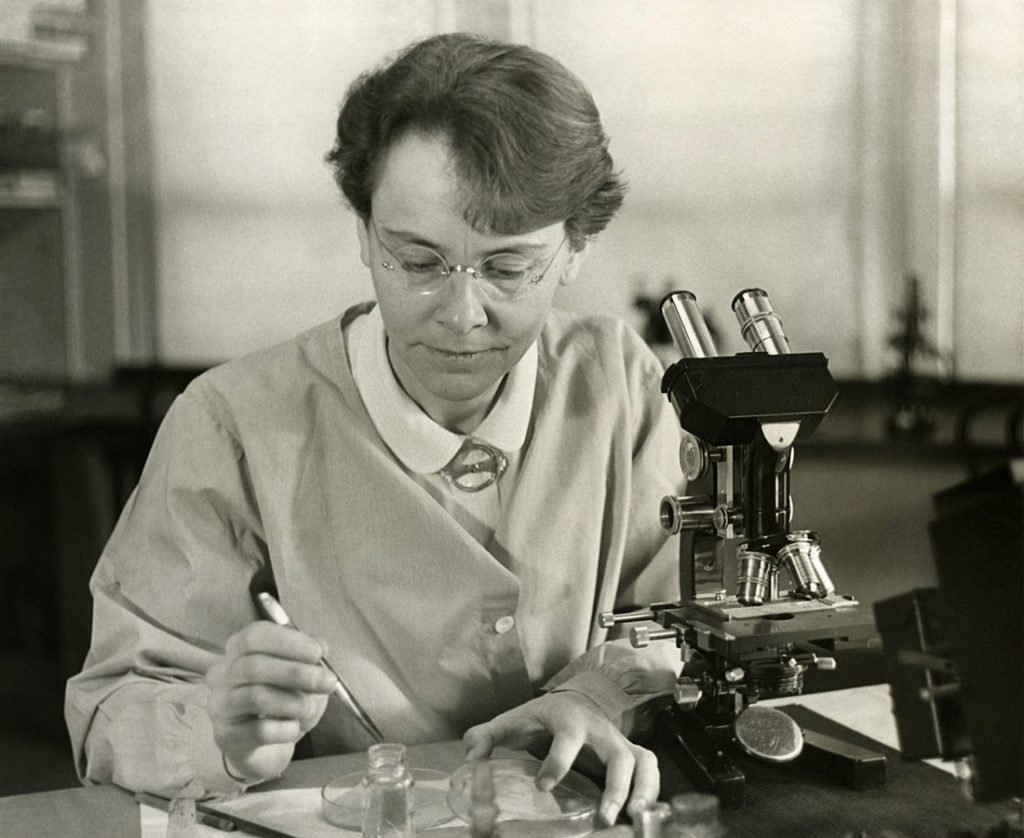 Barbara McClintock, 1947