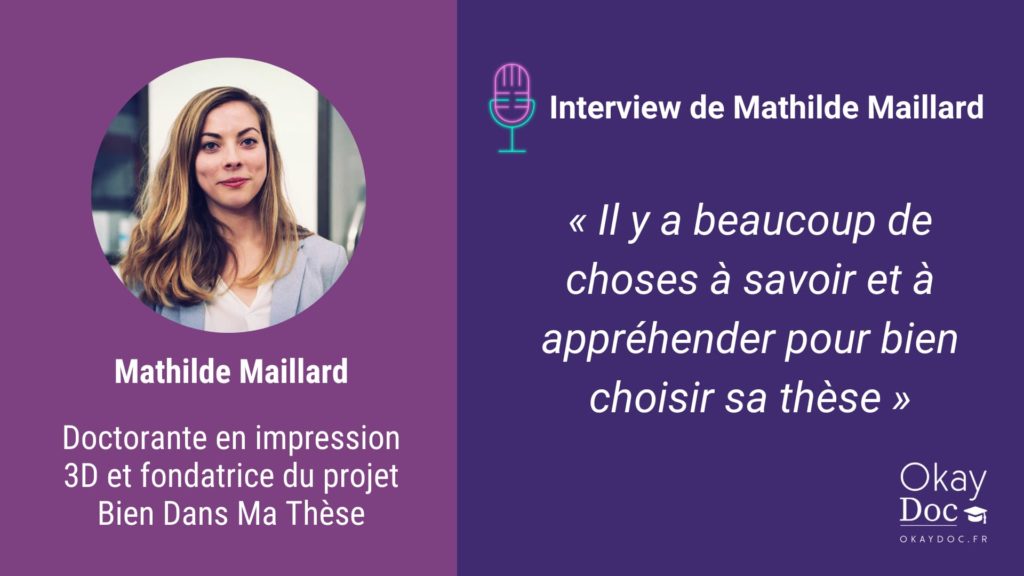 ITW Mathilde Maillard