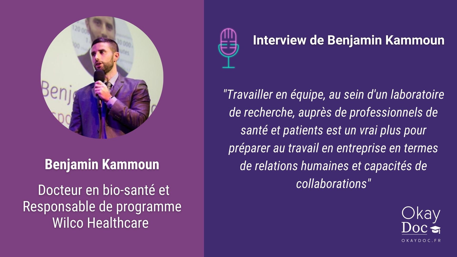 Entrepreneuriat : "Se faire confiance et conserver les réflexes de la recherche" 1 Entrepreneuriat : "Se faire confiance et conserver les réflexes de la recherche"