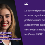 Interview de Julie-Céline GROBON BATAILLE, docteure en sciences de gestion / management