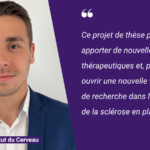 Clément Perrot, qui fait une thèse en lien avec la sclérose en plaques