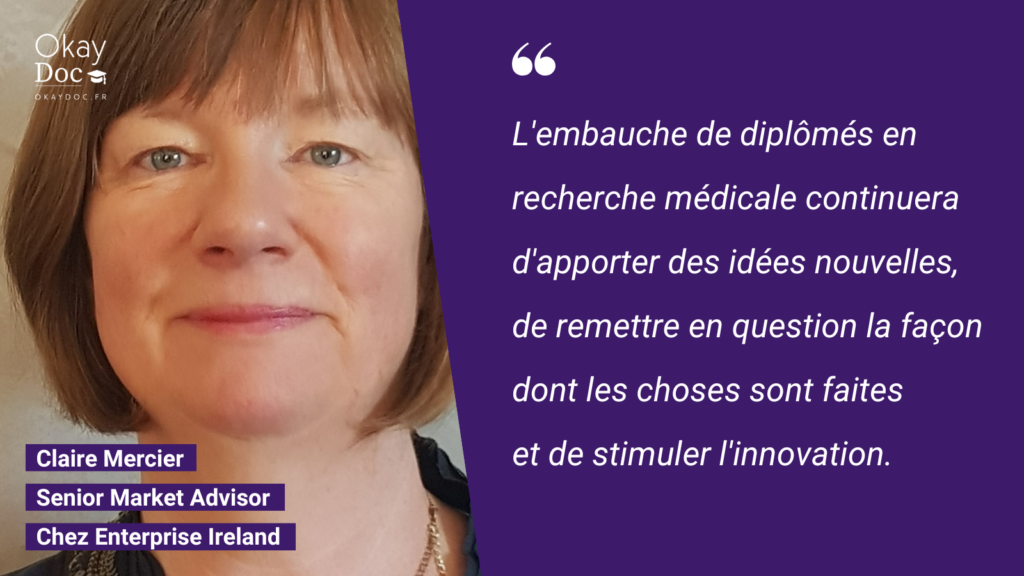 Interview de Claire Mercier d’Enterprise Ireland
