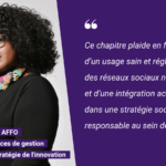 Interview de Ignacia Bénédicte AFFO, docteure en sciences de gestion et Consultante en Stratégie de l'innovation chez Myriagone Conseil au sujet de la RSE, l'innovation, le numérique...