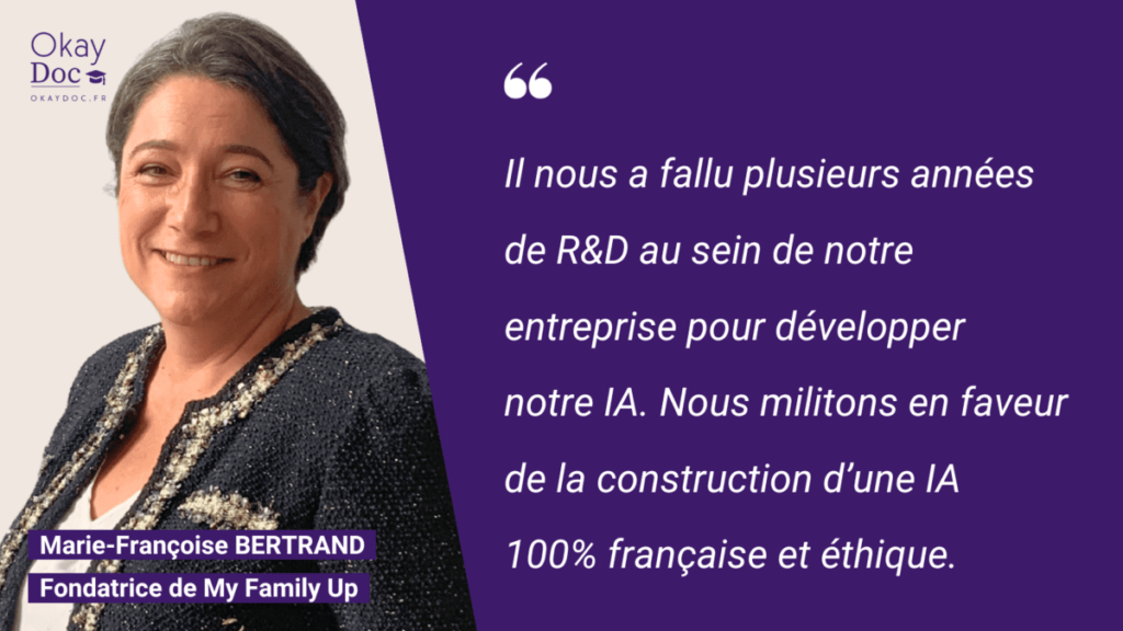 Interview au sujet de My Family Up, l'IA au service de la psychologie et de la santé