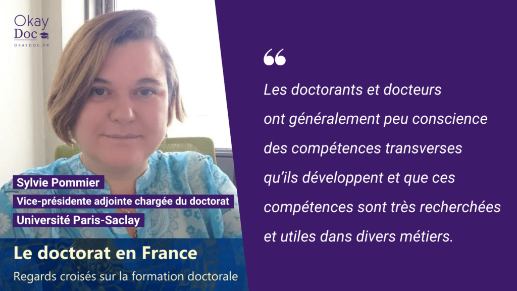 Insertion professionnelle des docteurs en France : état des lieux avec Sylvie Pommier