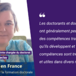Insertion professionnelle des docteurs en France : état des lieux avec Sylvie Pommier
