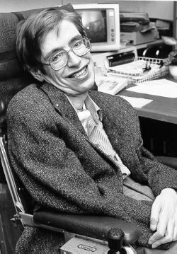 Stephen Hawking, scientifique connu