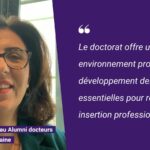 Interview de Latifa Rezg sur l'insertion professionnelle des docteurs