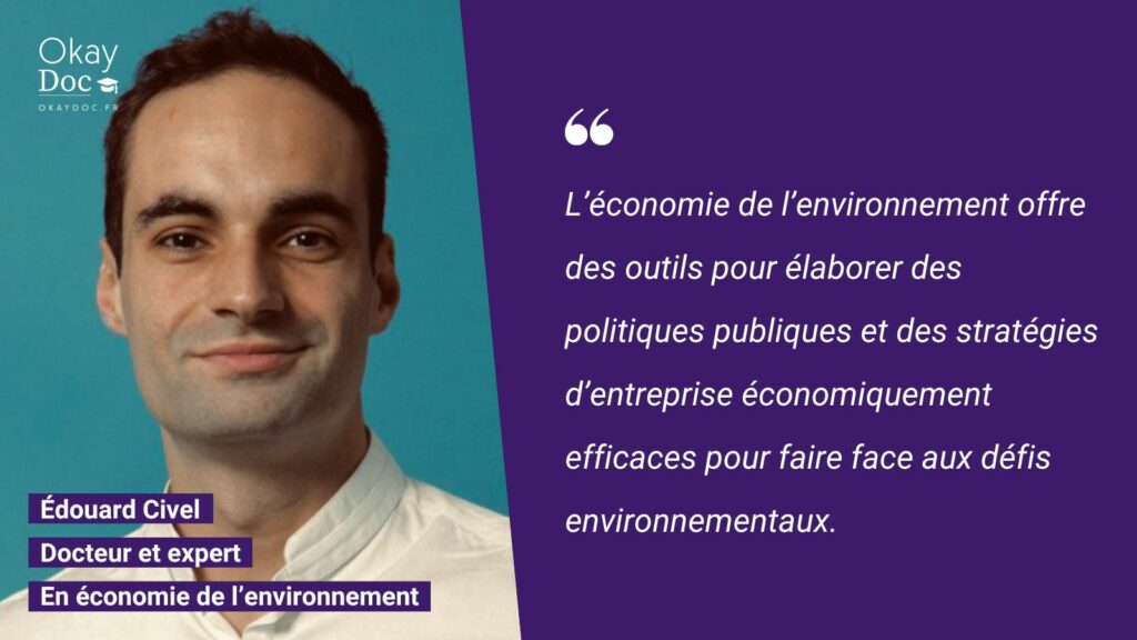 Interview économie de l'environnement - Édouard Civel