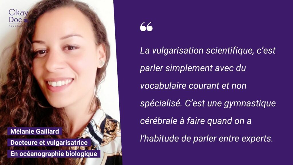 La vulgarisation scientifique au service de l'océanographie biologique