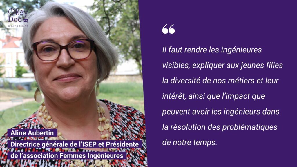 Femmes ingénieures : interview d'Aline Aubertin