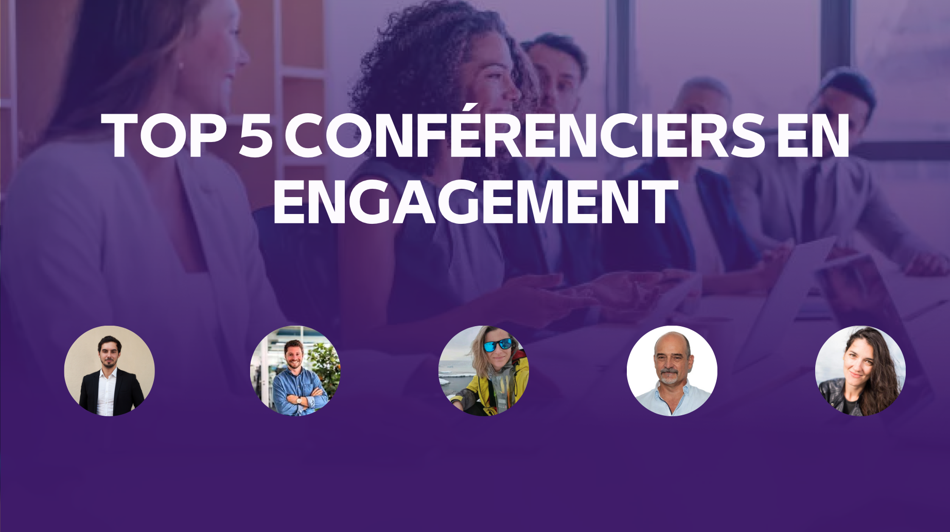 Top 5 conférenciers en engagement ! Capture decran 2025 01 22 a 13.11.32