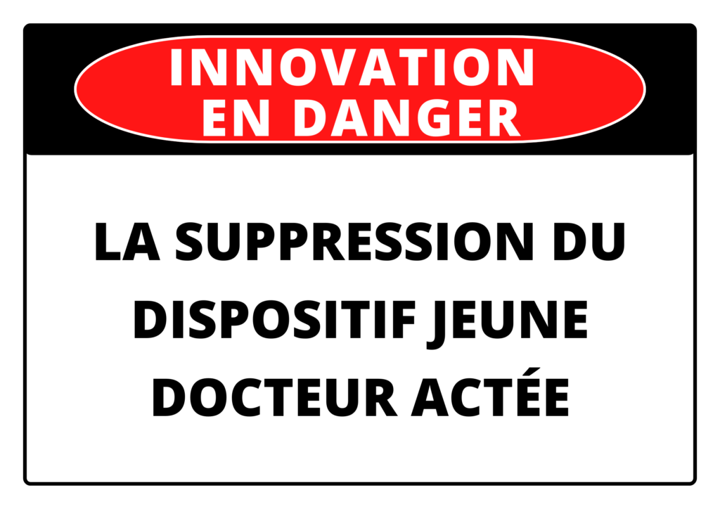 Suppression du dispositif Jeune Docteur